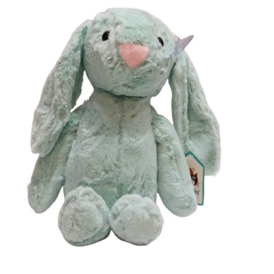 عروسک خرگوش جلی کت (jellycat) اورجینال سبز 25 سانتی متر -اسباب بازی